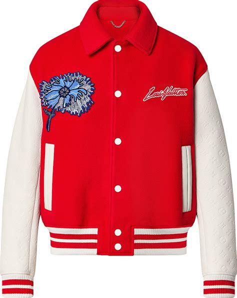 louis vuitton red jacket